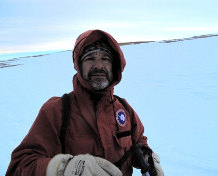 Ted scambos in antarctica